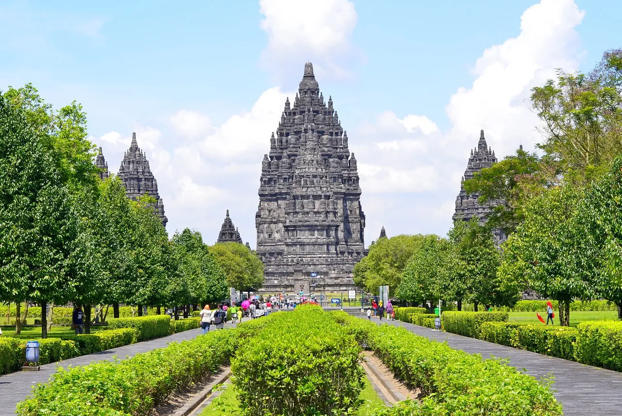 prambanan, nature, temple