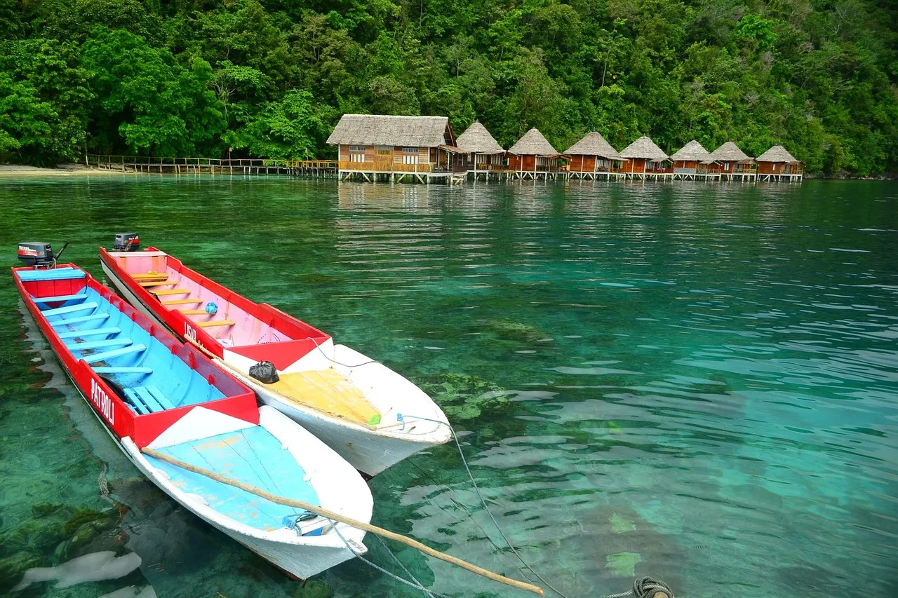 sawai, beach, maluku