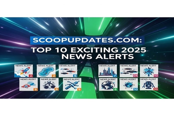 Scoopupdates.com: Top 10 Exciting 2025 News Alerts