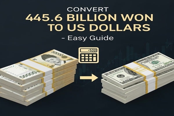 Convert 45.6 Billion Won to US Dollars – Easy Guide