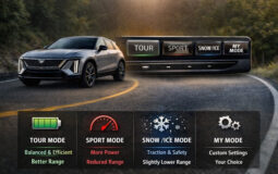 Do the Driving Modes in Cadillac LYRIQ Offer Different Ranges or Battery Usage?