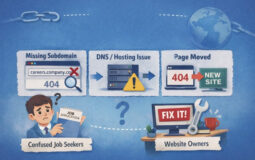 What “Keine Karriere-Subdomain Gefunden” Means and How to Fix It