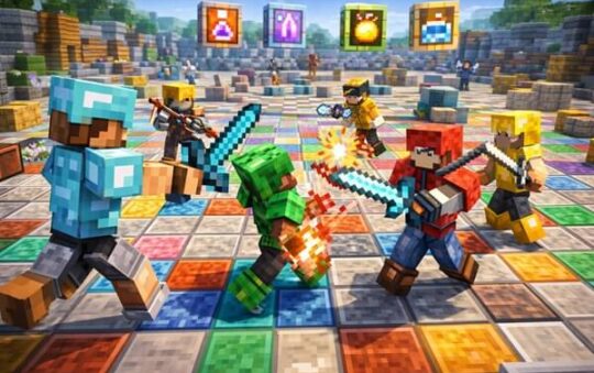 Minecraft PlayBattleSquare: The Ultimate PvP Arena Experience