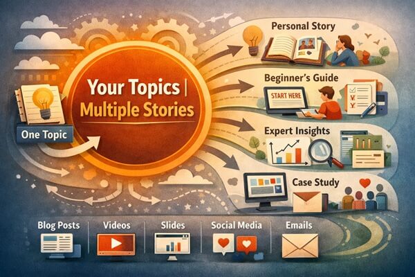 Your Topics | Multiple Stories: How One Idea Can Create Endless Content