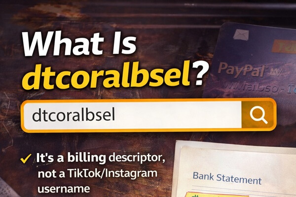 dtcoralbsel: What It Is, Why It Appears & How to Identify the Charge