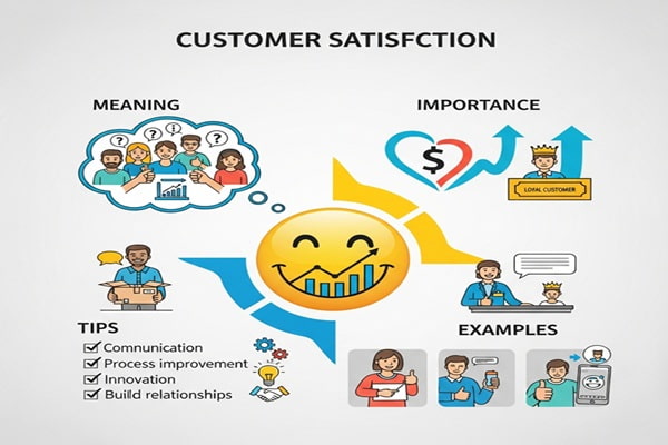 Customers Satisfaction: Meaning, Importance, Tips & Examples